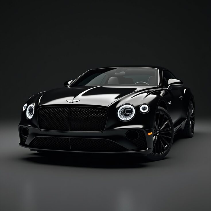 alt=“2022 Bentley Continental GT W12 TwinTurbo engine with 4,200 miles”